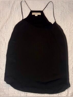 LOFT Black Sleeveless Cami Tank Top Size Medium